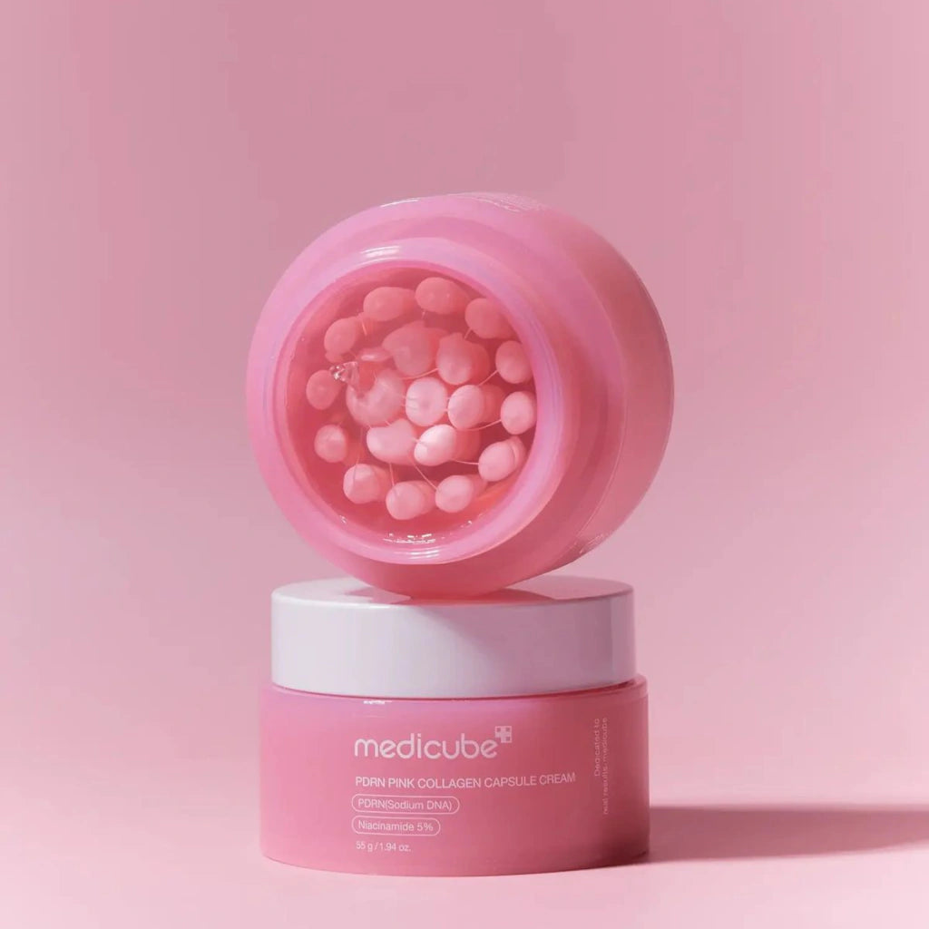Medicube Crema Pdrn Pink Collagen Capsule 55g Todo Tipo De Piel Día/noche