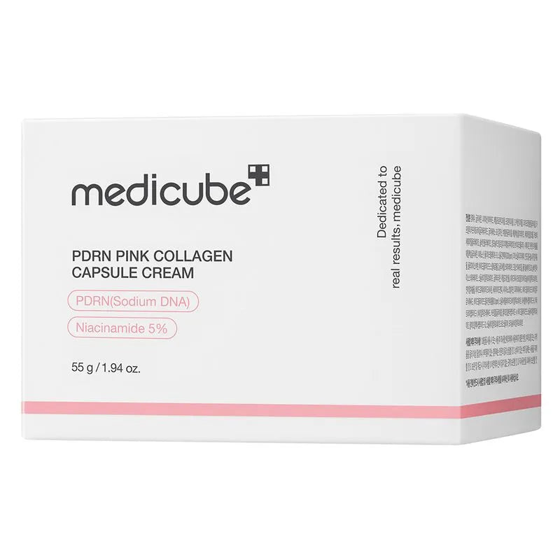 Medicube Crema Pdrn Pink Collagen Capsule 55g Todo Tipo De Piel Día/noche