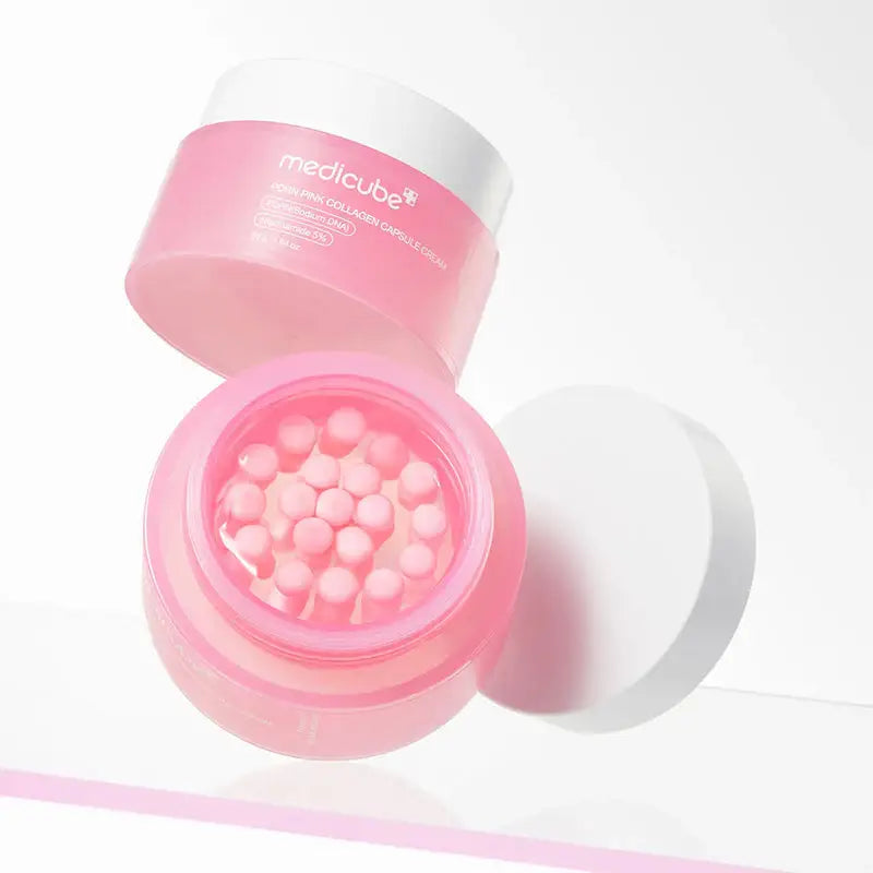 Medicube Crema Pdrn Pink Collagen Capsule 55g Todo Tipo De Piel Día/noche